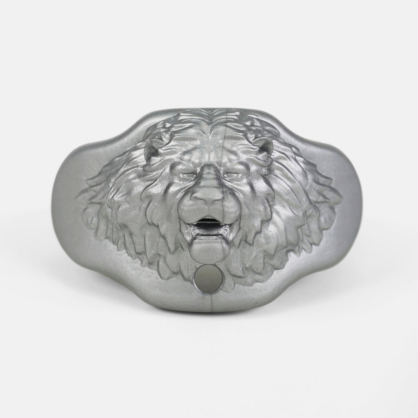 Leone Acciaio Lion Silver Football Mouthguard