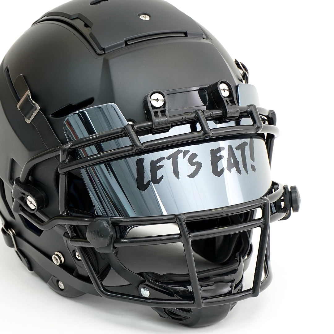 Let's Eat Silver Moonstone Helmet Eye-Shield Visor for Kids