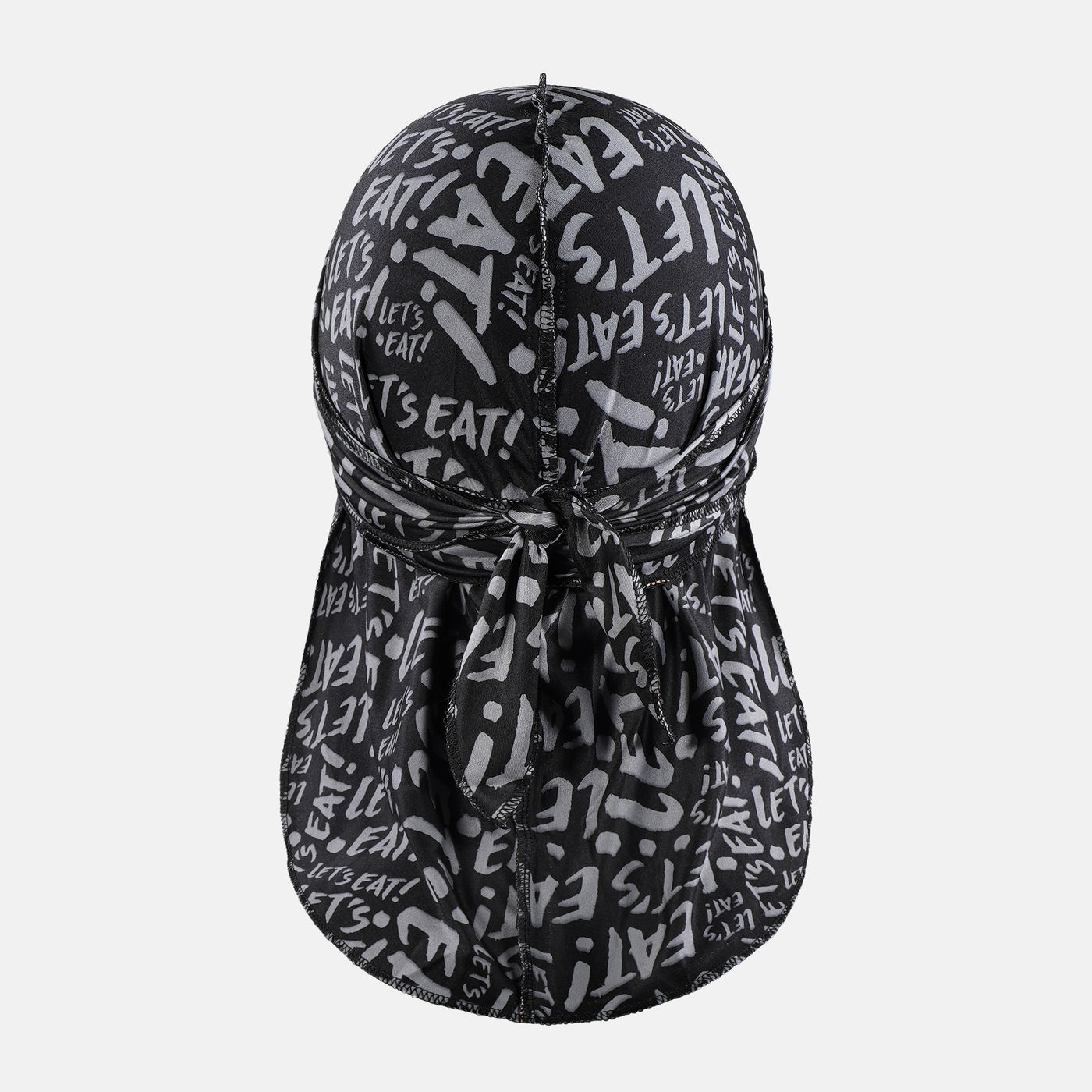 Let's Eat Pattern Tactical Sports Durag