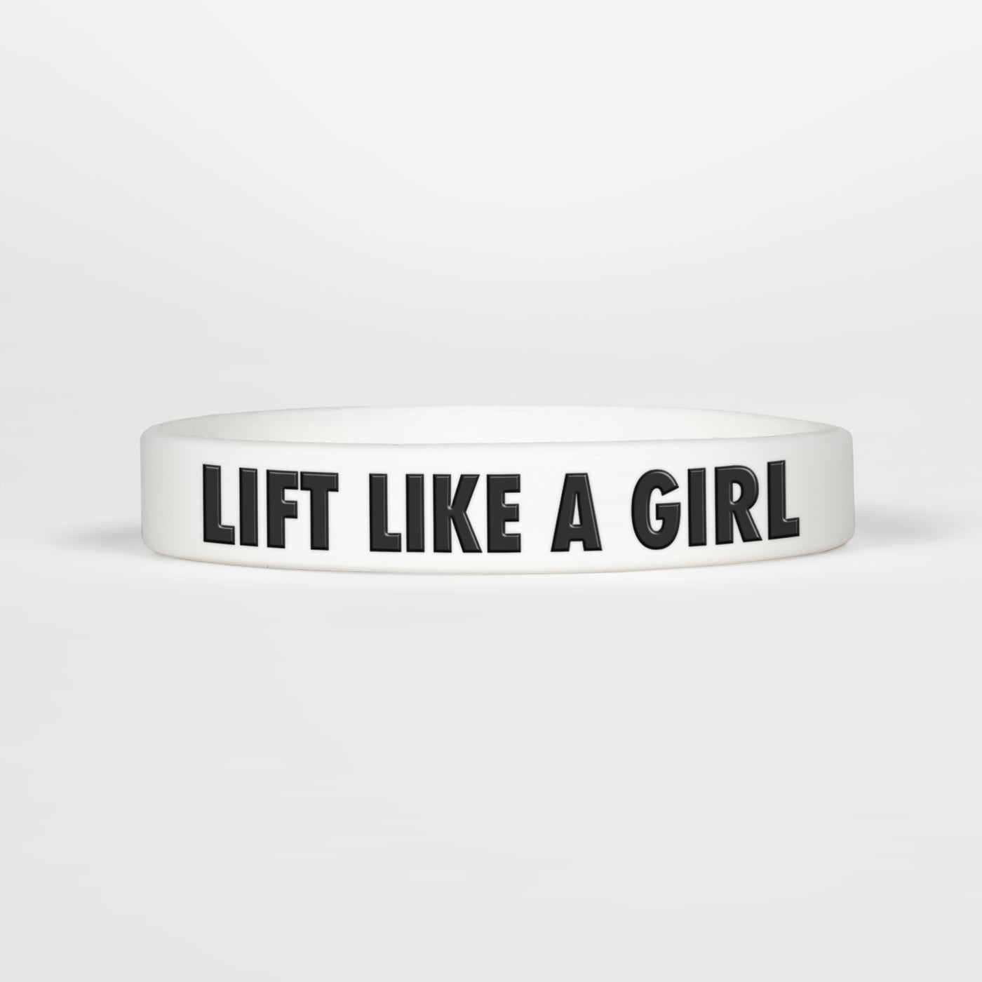 Lift Like A Girl Motivational Wristband