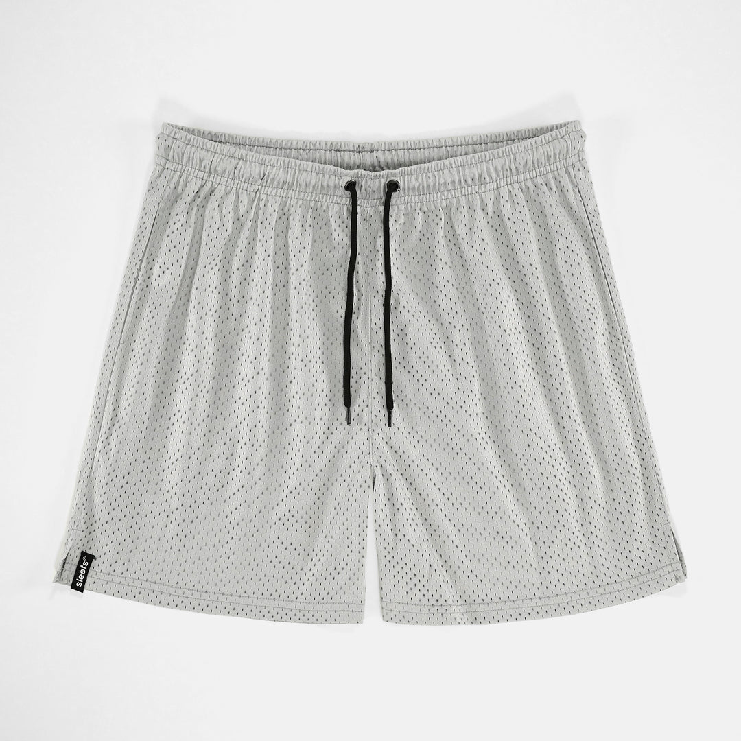 Limestone Gray Shorts - 7"