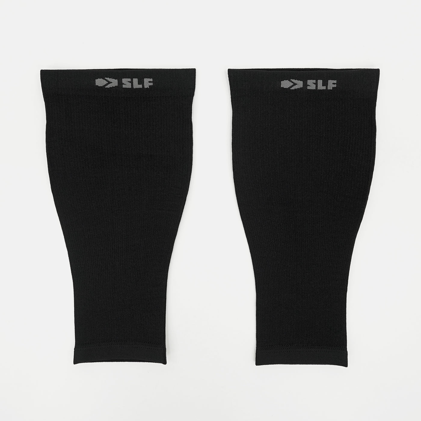 Lineman Black Knitted Compression Calf Sleeves