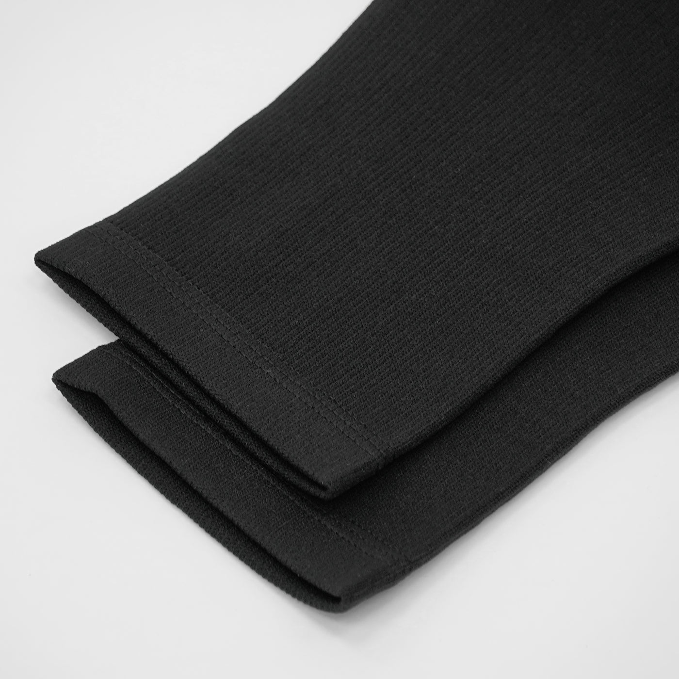 Lineman Black Knitted Compression Calf Sleeves - Big