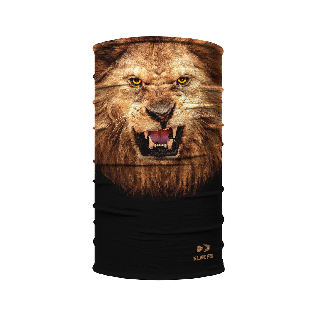 Lion Face Kids Neck Gaiter