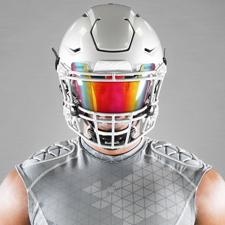 Mauve Red Borealis Helmet Eye-Shield Visor