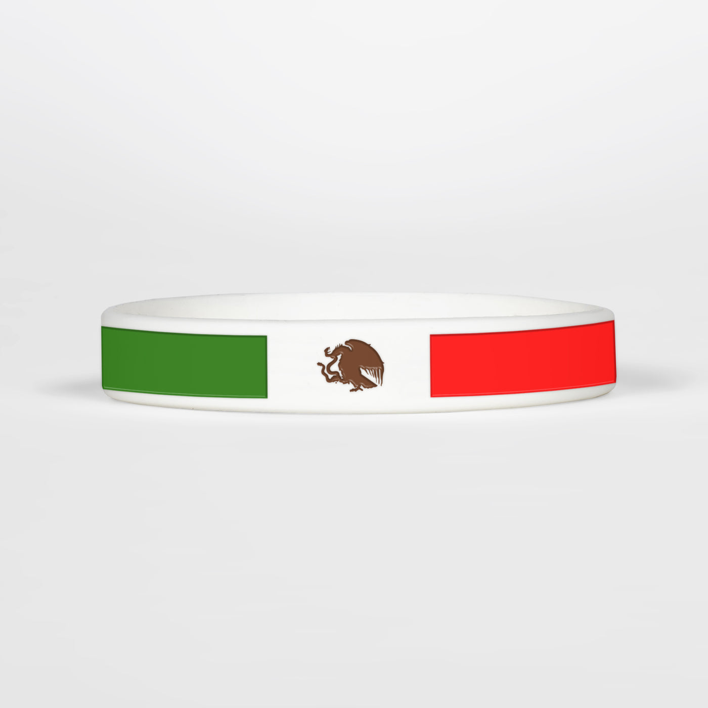 Mexico Flag Motivational Wristband