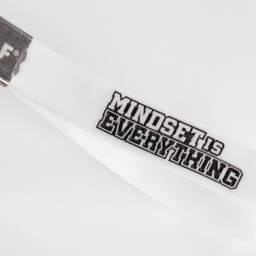 Mindset Is Everything Silicone Keychain