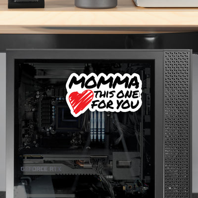 Momma Logo Sticker