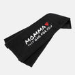 Momma Black Football Towel