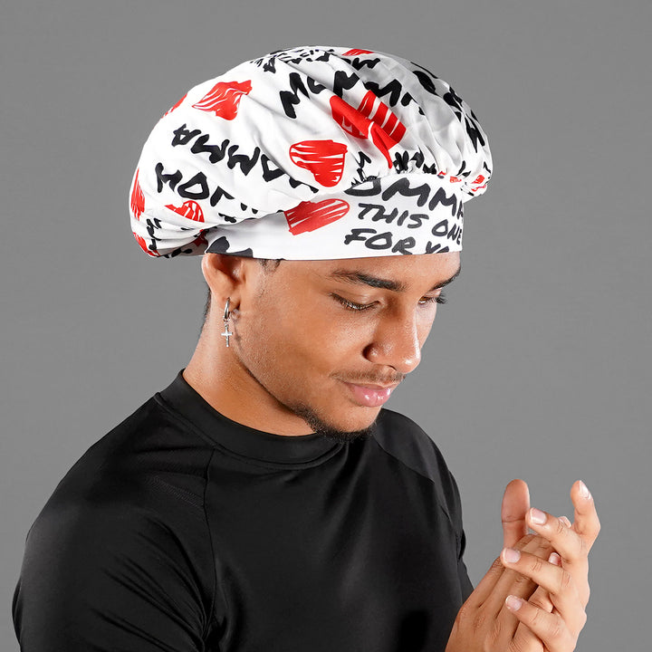 Momma Pattern Bonnet