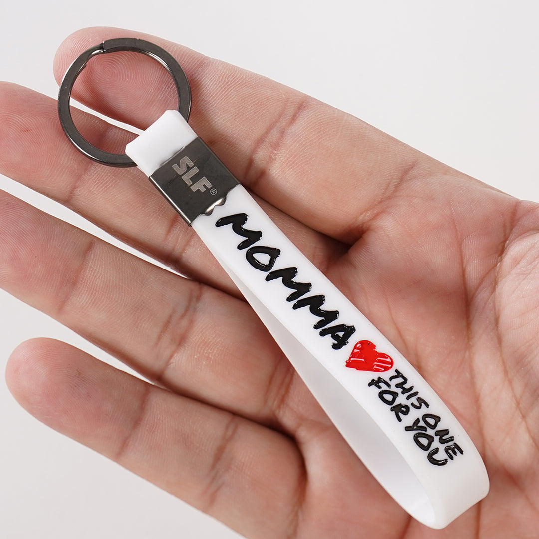 Momma Silicone Keychain