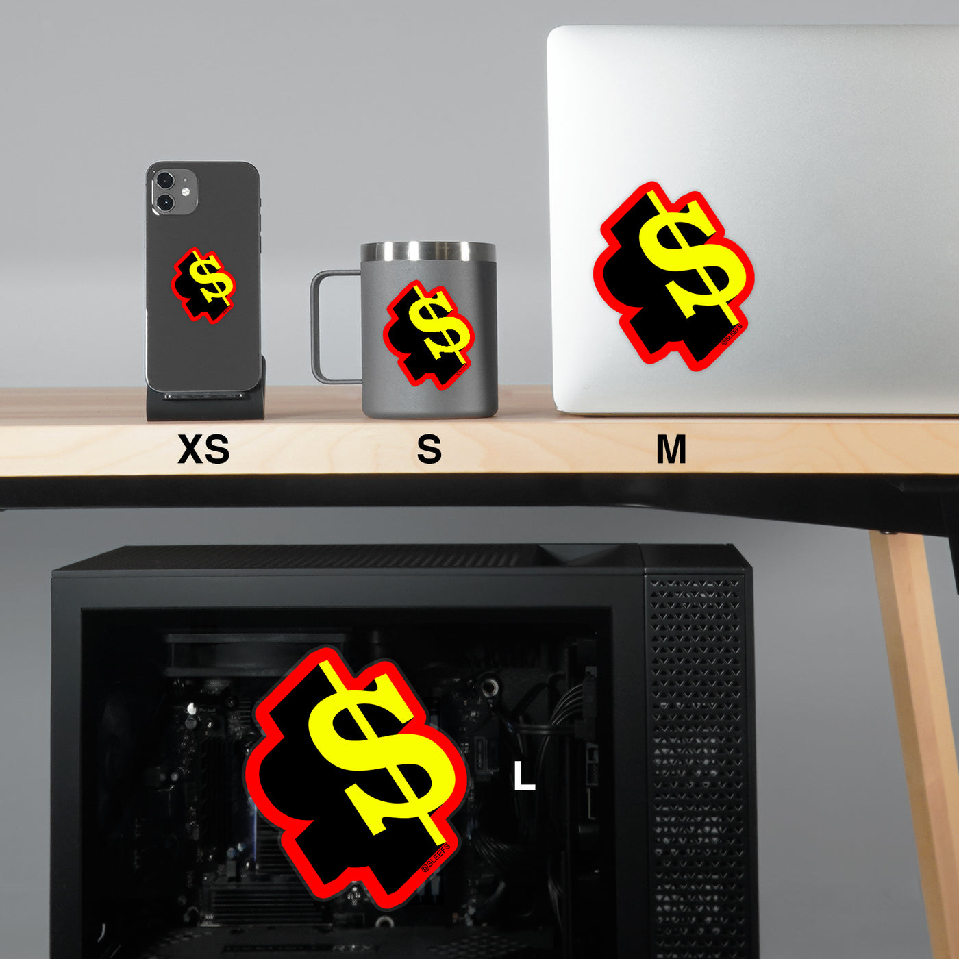 Money Sign Sticker – SLEEFS