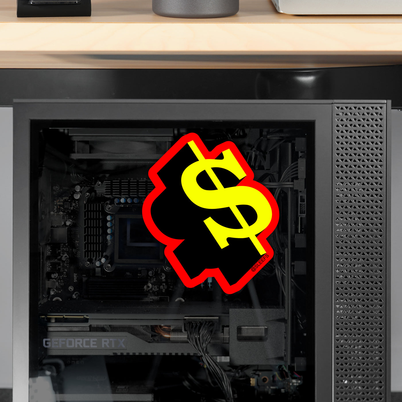 Money Sign Sticker – SLEEFS