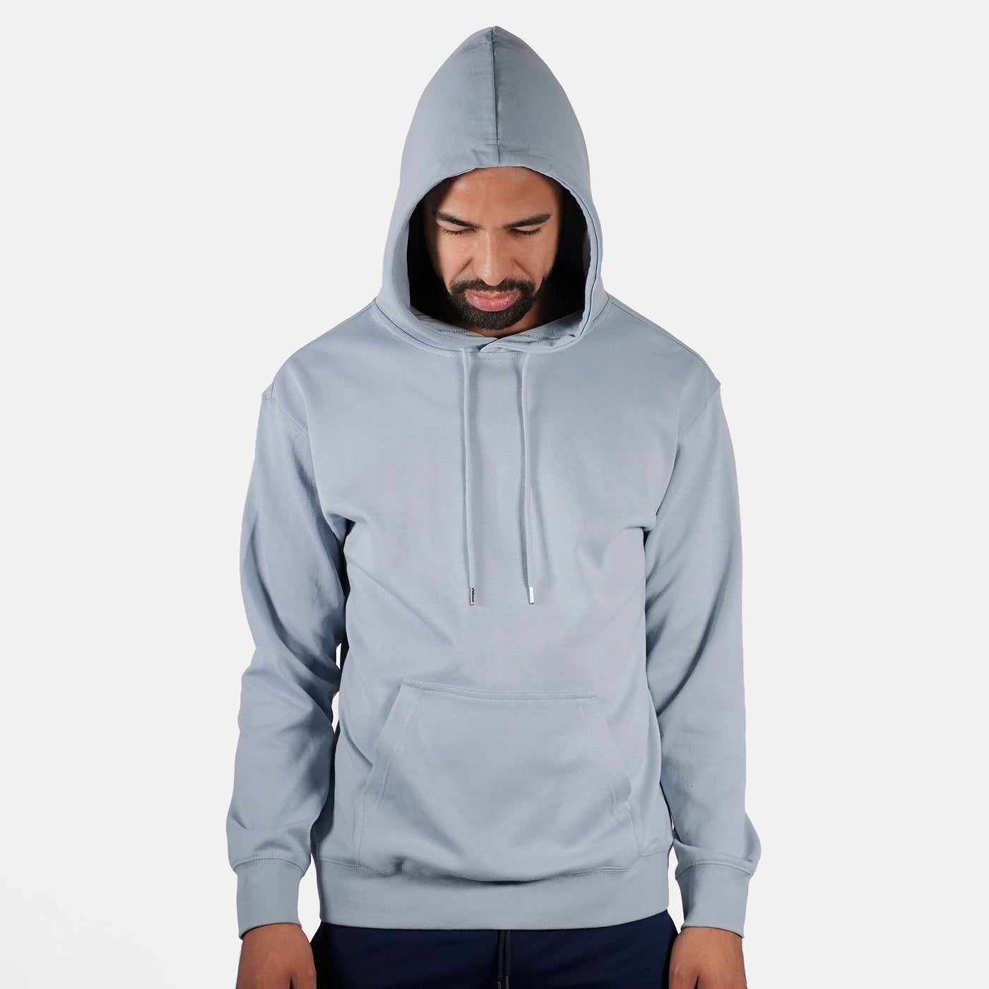 Muted Sky Blue Hoodie