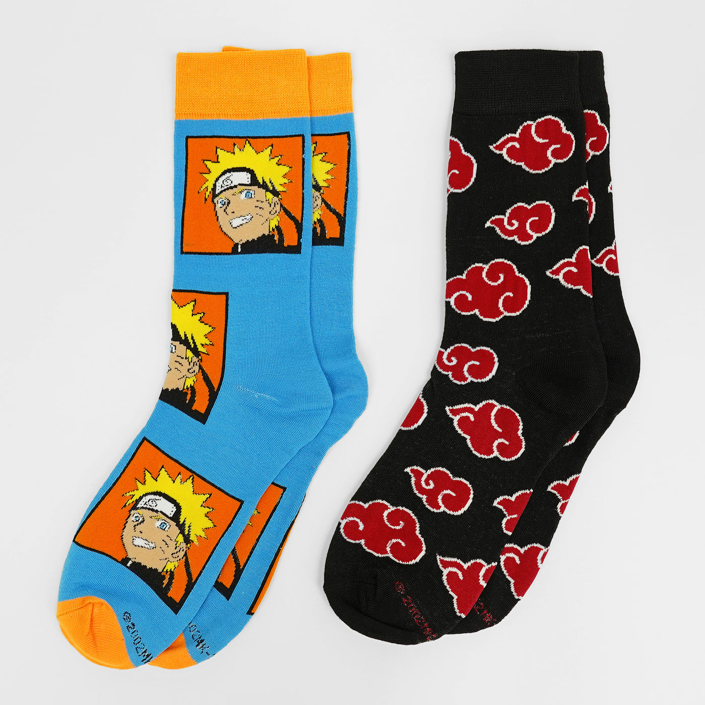 Naruto Crew Socks - 2 Pack