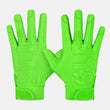 Neon Green Sticky Football Receiver Gloves