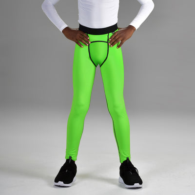 Neon Green Tights for kids