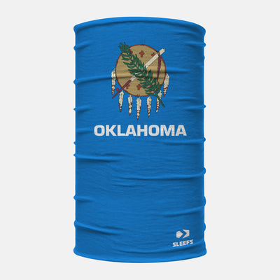 Oklahoma State Flag Neck Gaiter