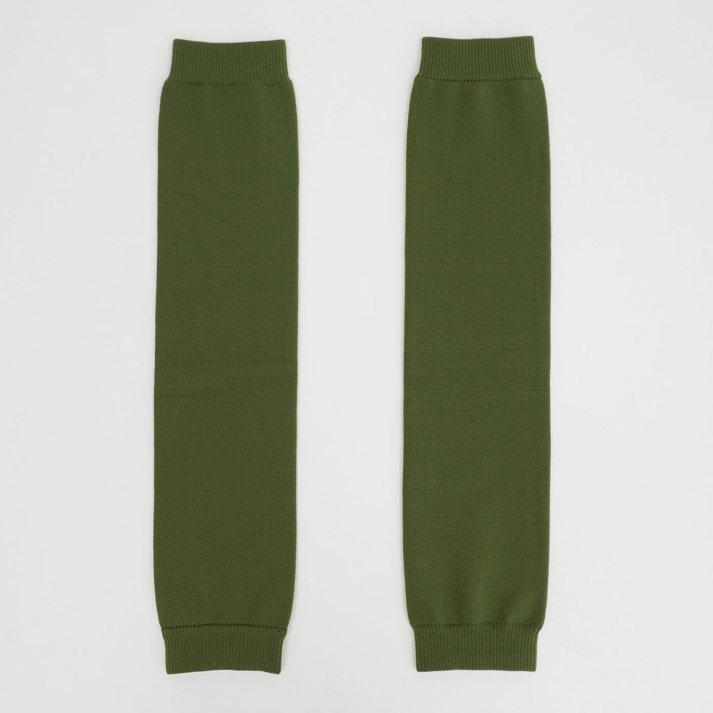 Olive Green Scrunchie Leg Sleeves