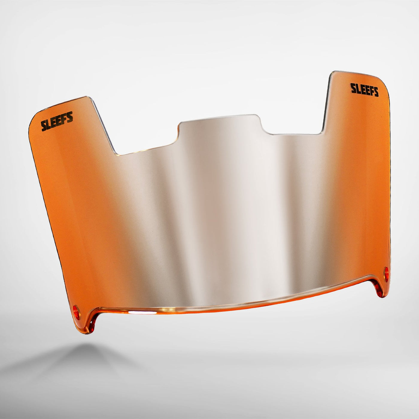 Orange Machine Silver Helmet Eye-Shield Visor for Kids
