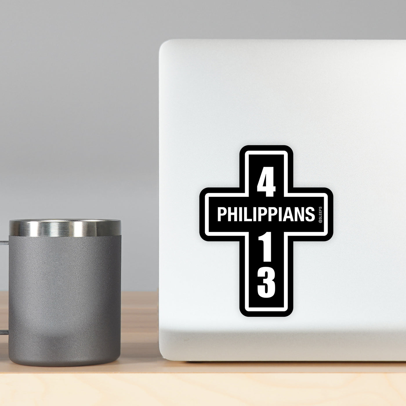 Philippians 4:13 Sticker