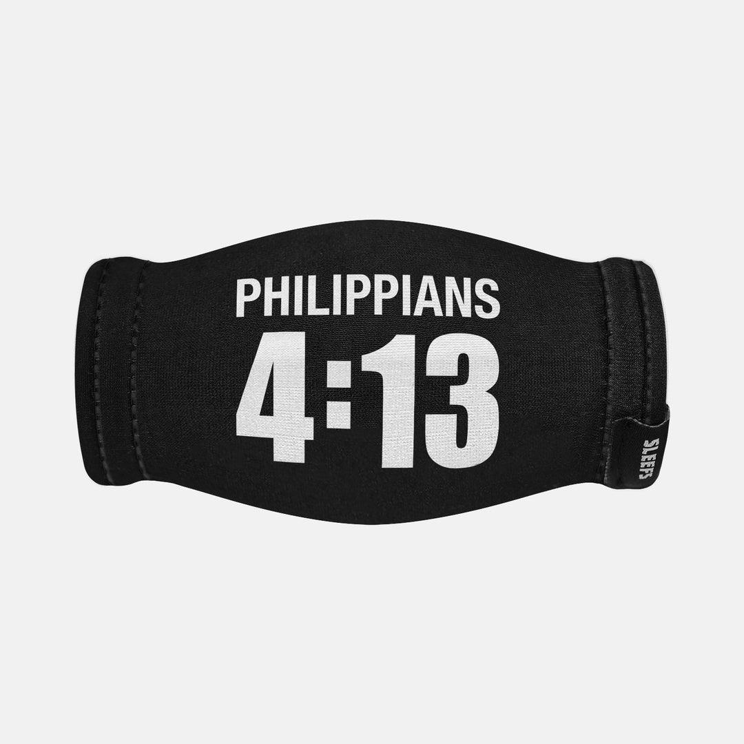 Philippians 4:13 Chin Strap Cover