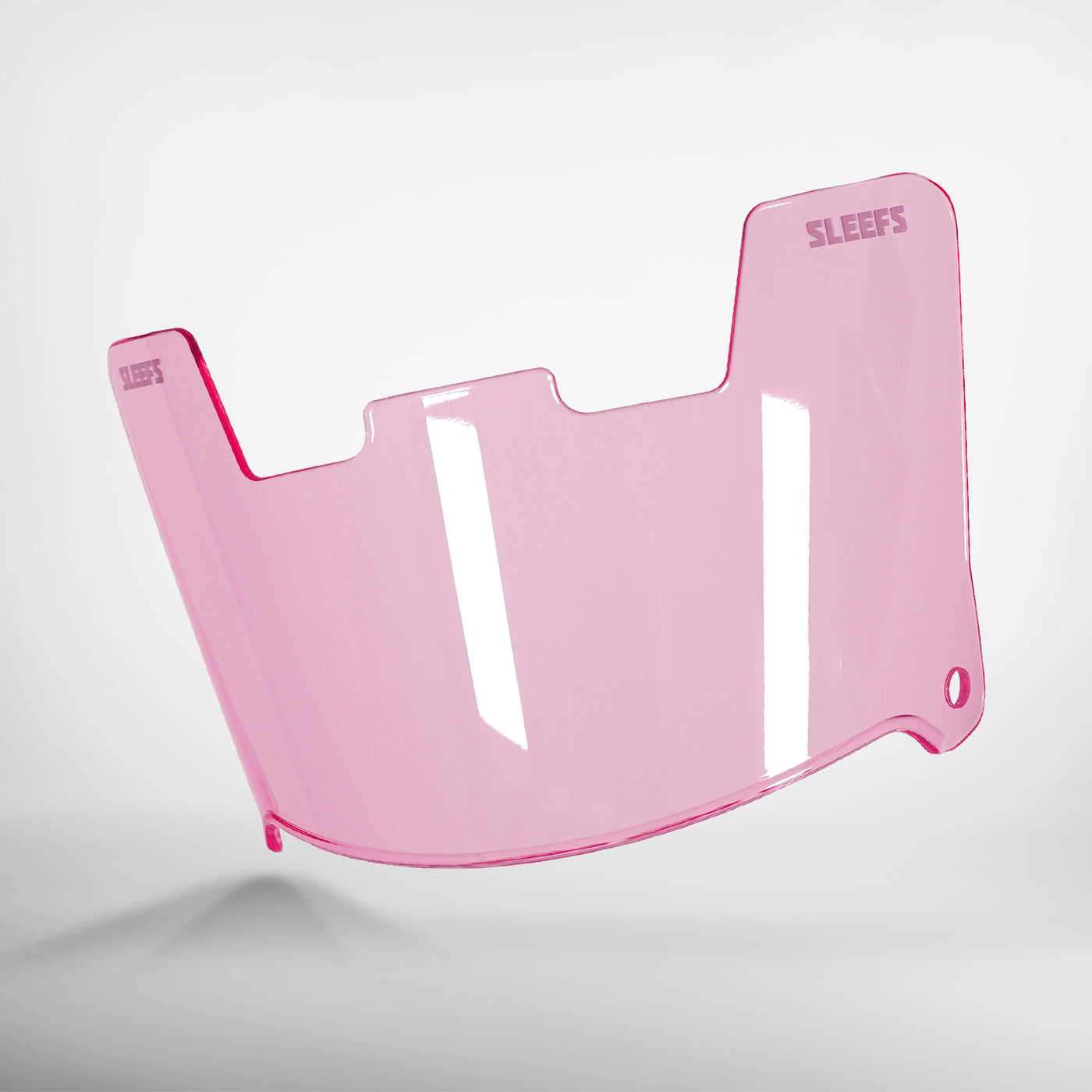 Clear Pink BCA Helmet Eye-Shield Color Tinted Visor
