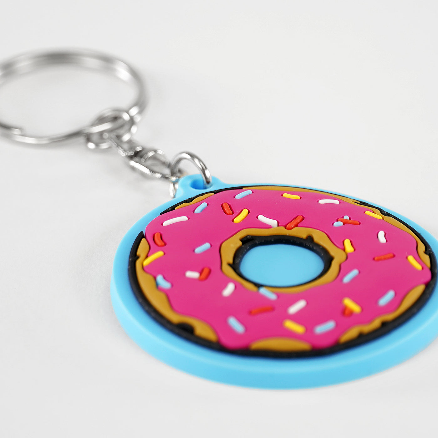 Pink Donuts Keychain