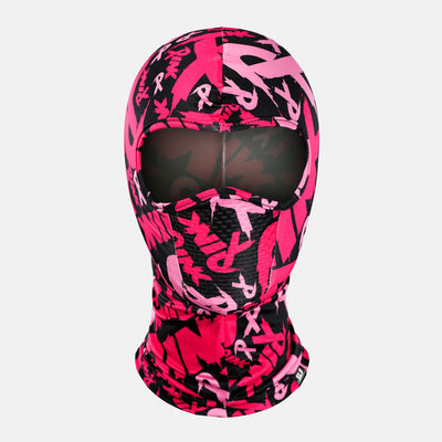 Pink Ribbon Pattern Shiesty Mask