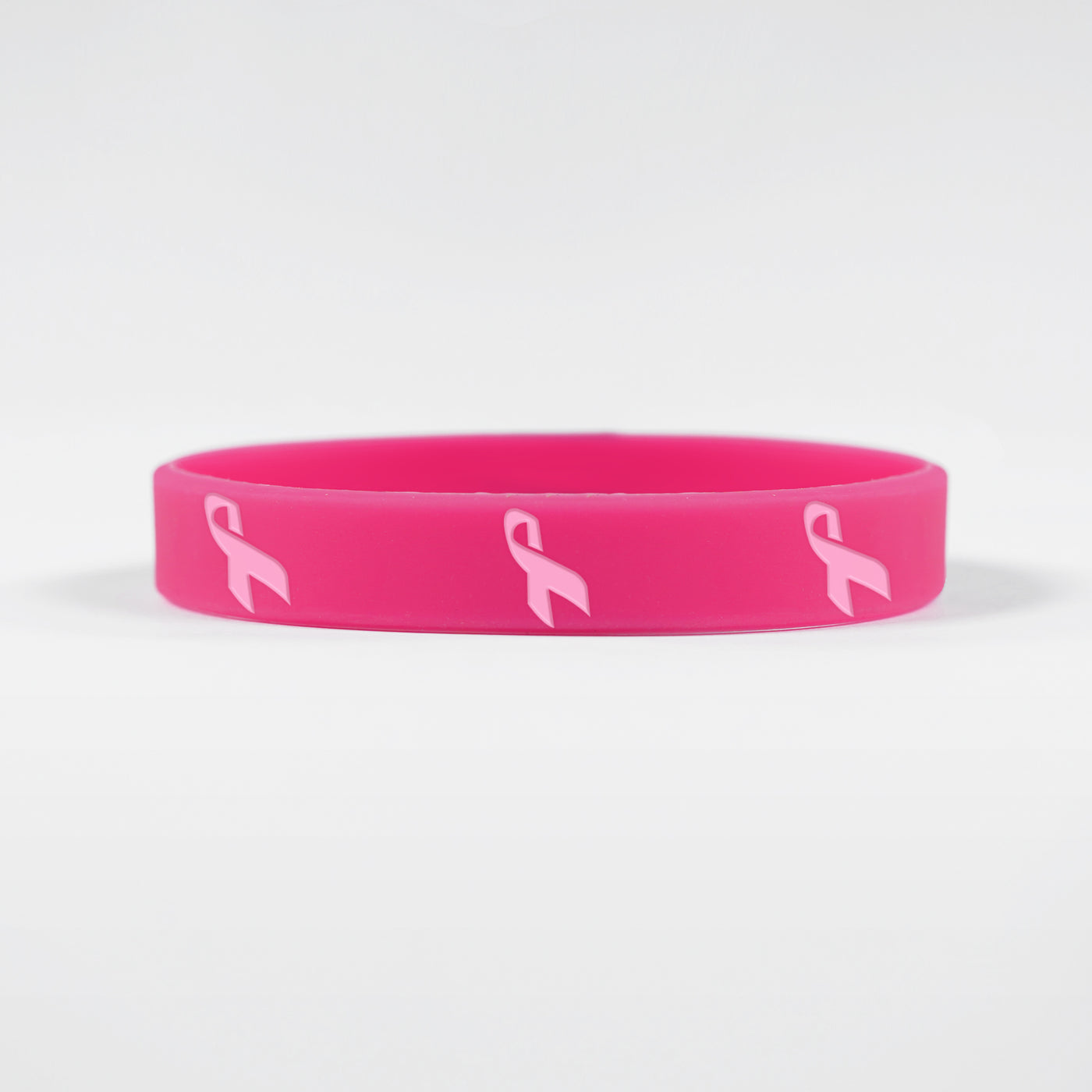 Pink Ribbon Motivational Wristband