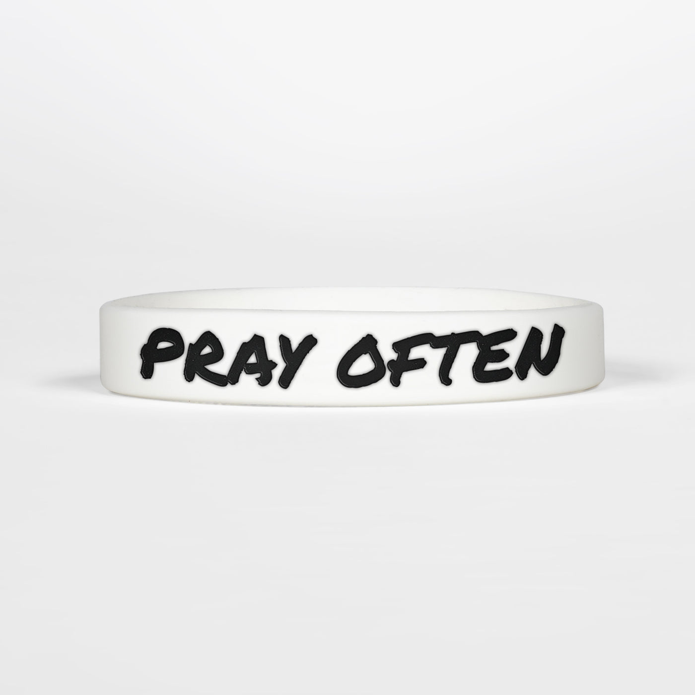 Pray Often Motivational Wristband