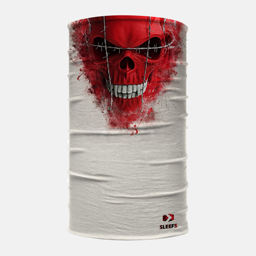 Red Skull Neck Gaiter