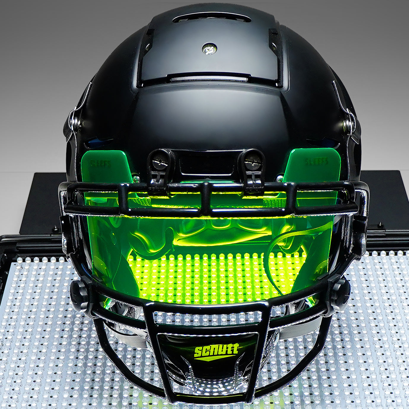 Safety Yellow Clear Helmet EyeShield Visor for KidsN SLEEFS