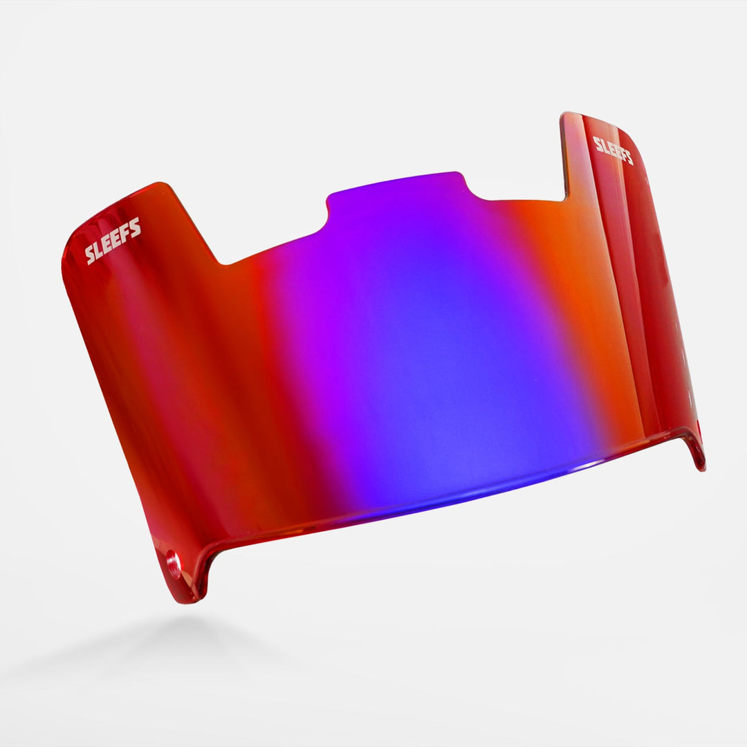 Red Blue Bifrost Rainbow Helmet Eye-Shield Visor for Kids