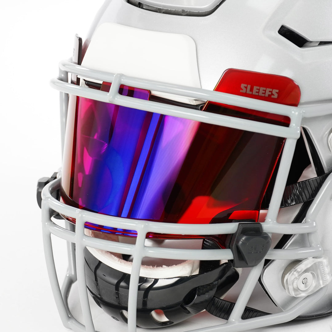 Red Blue Bifrost Rainbow Helmet Eye-Shield Visor for Kids