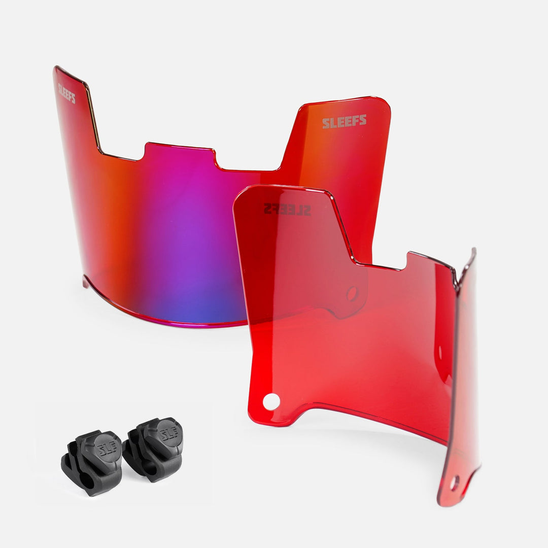 Red Blue Bifrost Rainbow Helmet Eye-Shield Visor for Kids