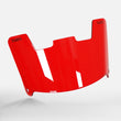Hue Red Clear Helmet Eye-Shield Visor