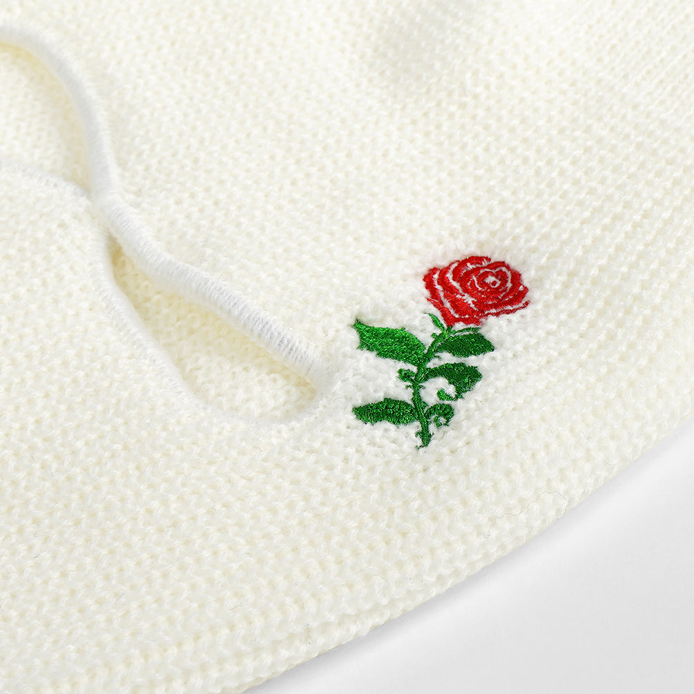 Red Rose Ski Mask