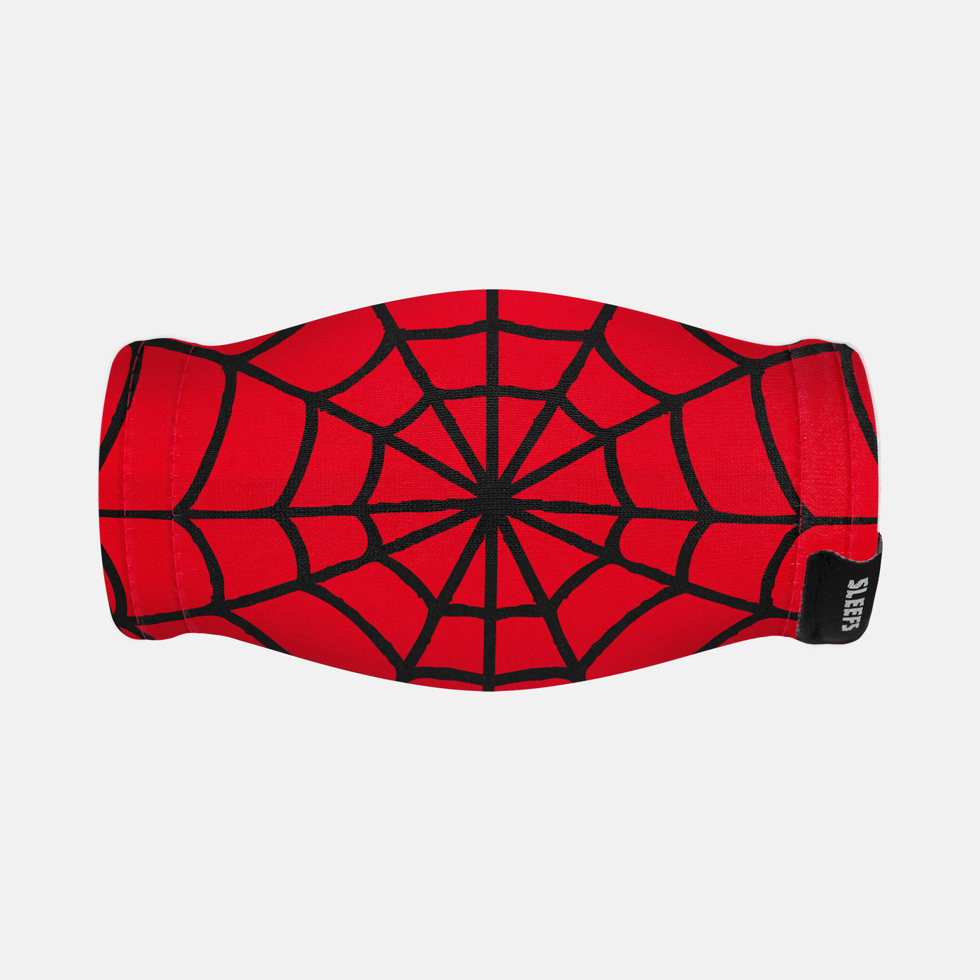 Red Web Pattern Chin Strap Cover