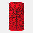 Red Web Pattern Neck Gaiter