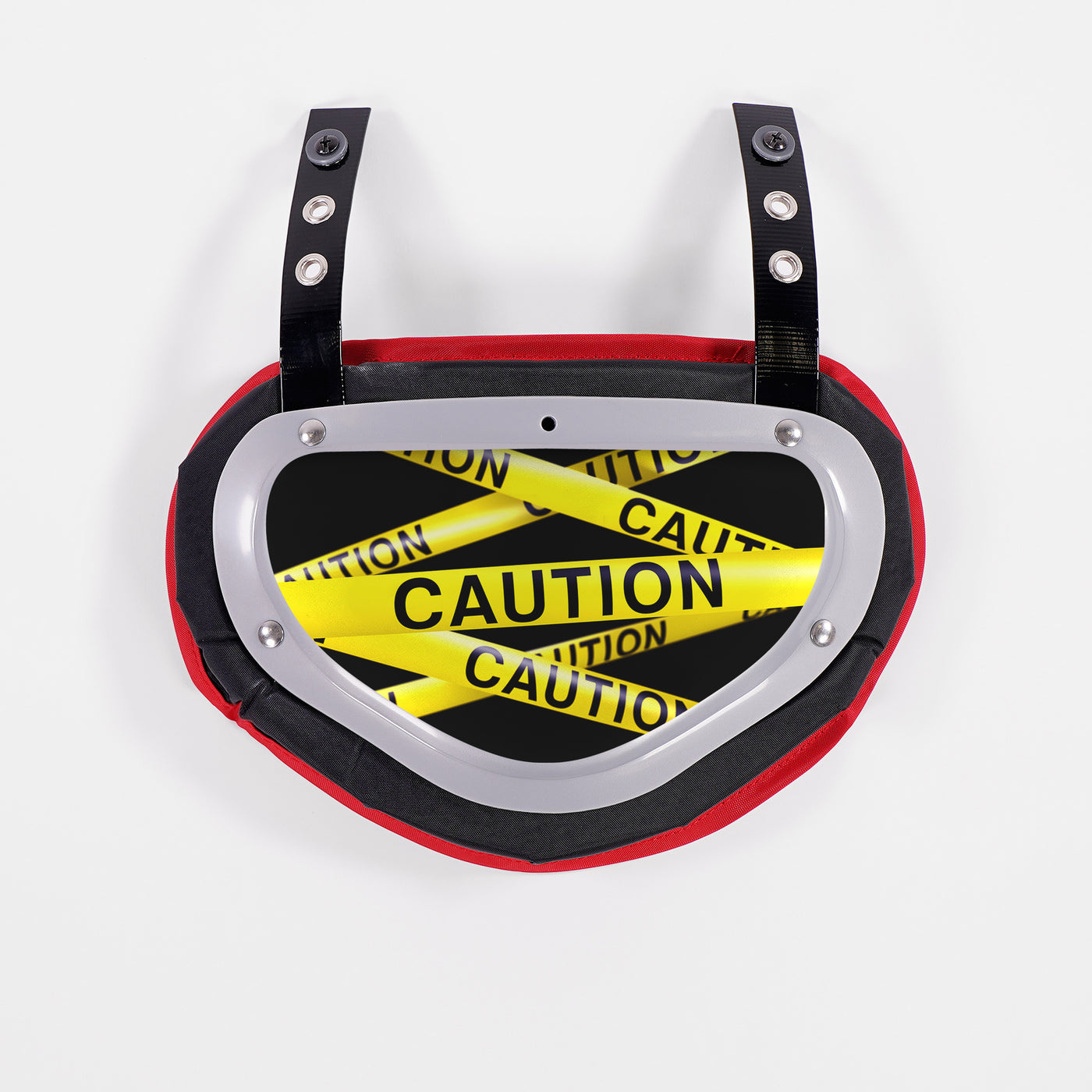 Caution Tape Sticker for Back Plate