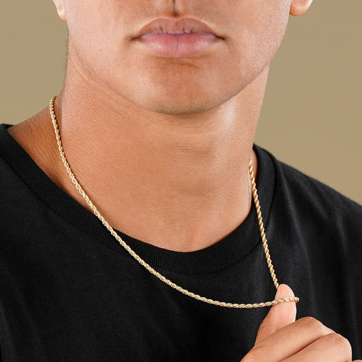 Rope Gold Chain - 2.5mm