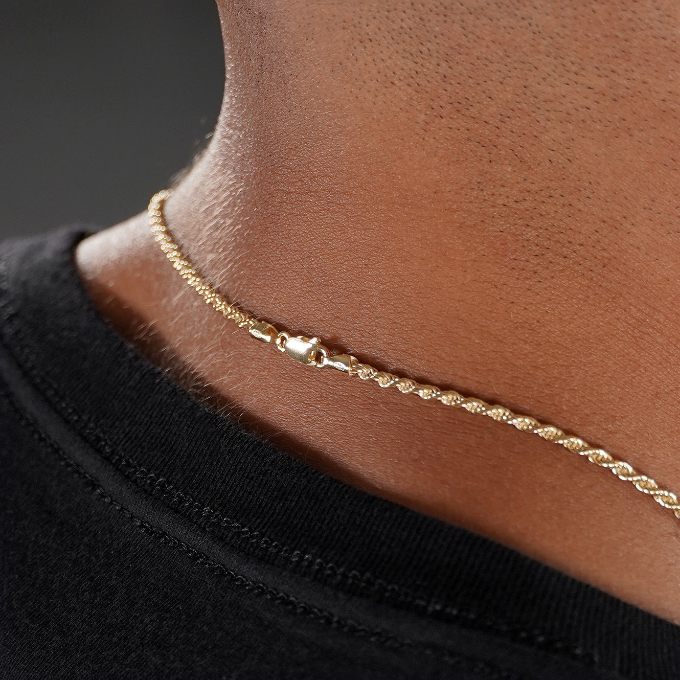 Rope Gold Chain - 2.5mm
