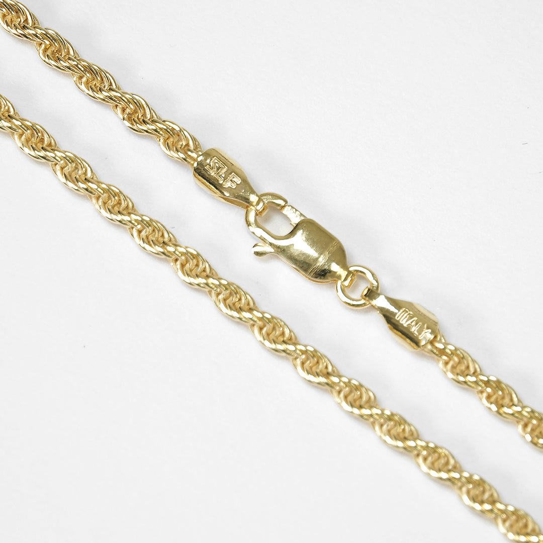 Rope Gold Chain - 2.5mm