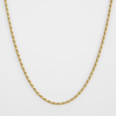 Rope Gold Chain - 2.5mm