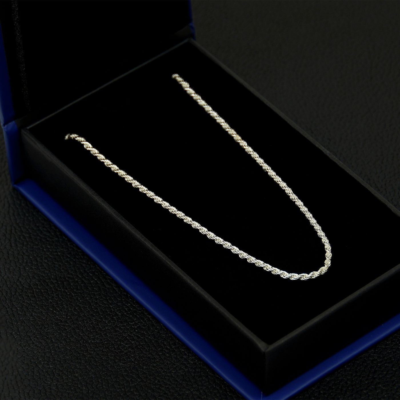 Rope Silver Chain - 2.5mm