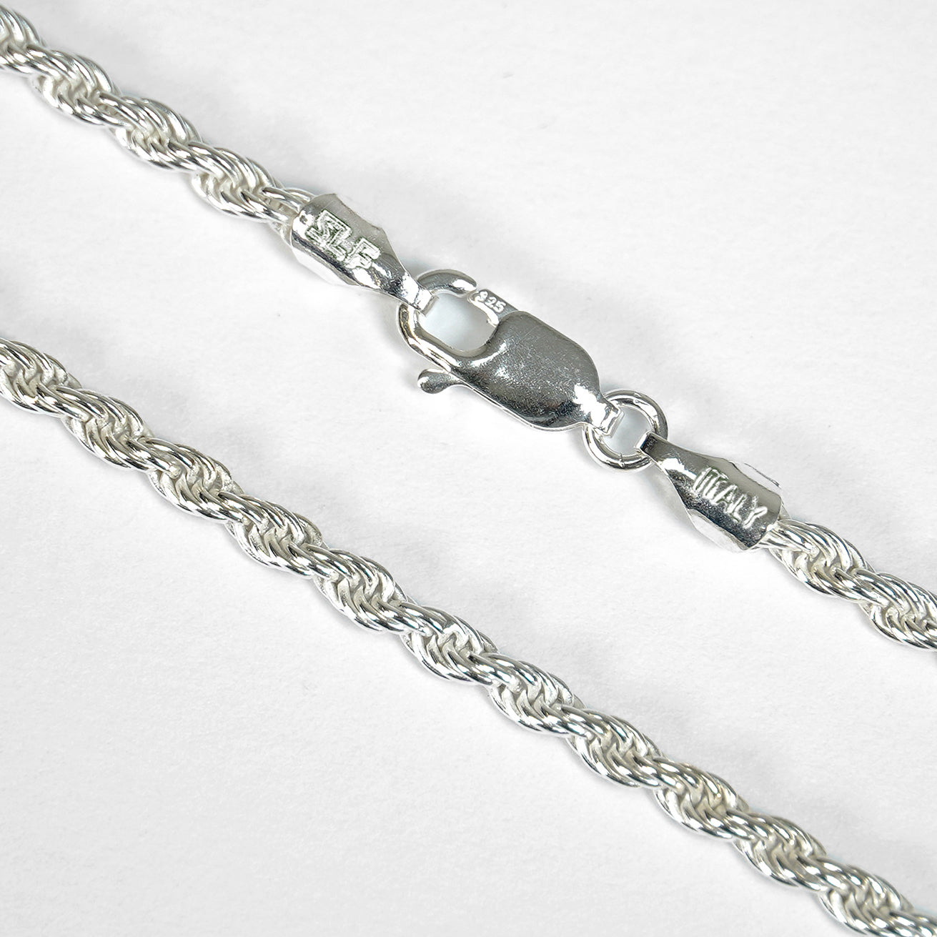 Rope Silver Chain - 2.5mm
