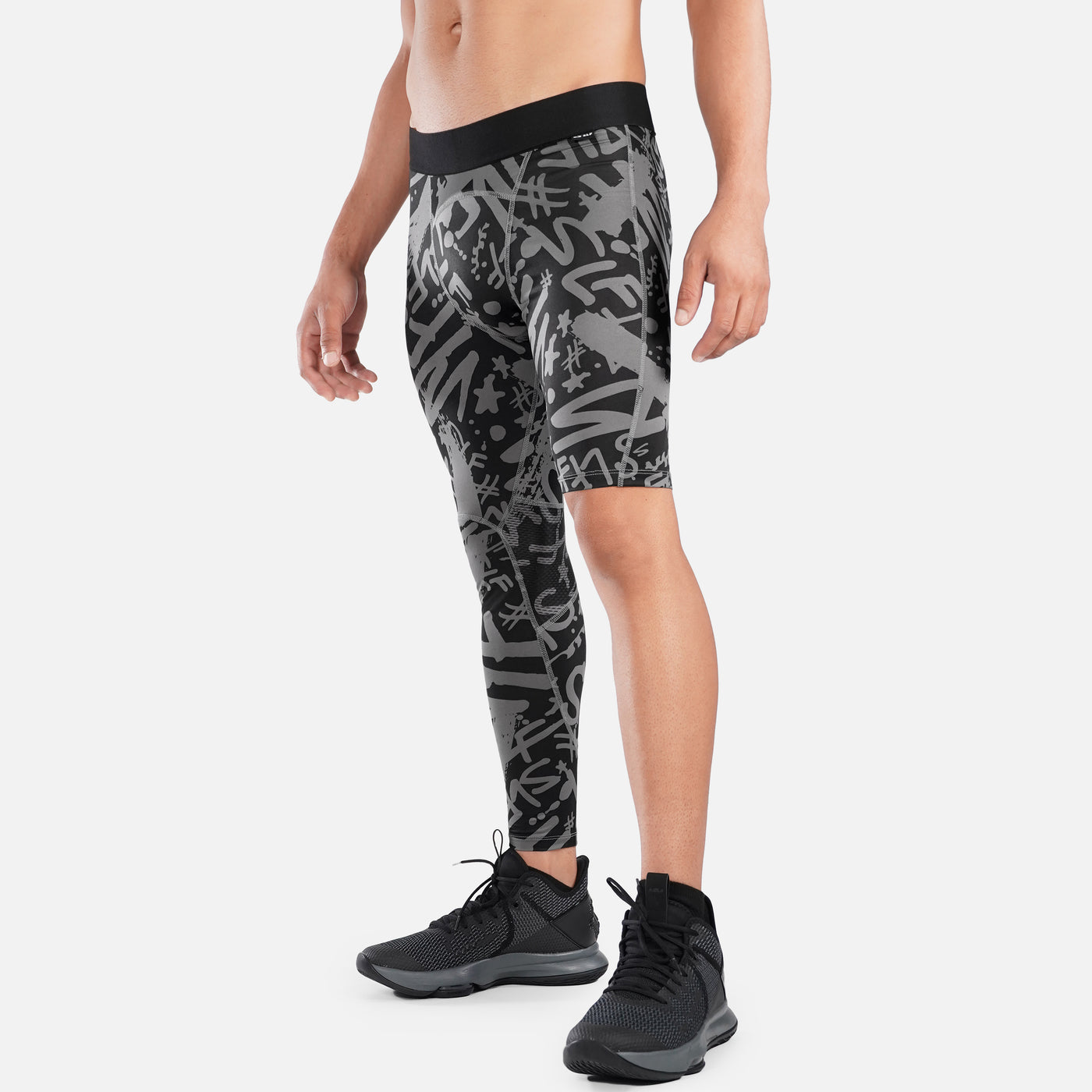 SLF Graffiti Single-leg Basketball Tights