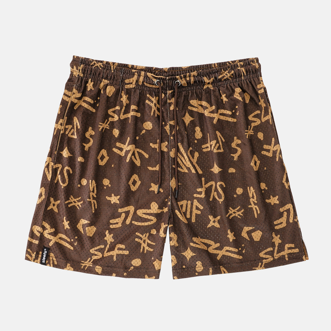 SLF Milan Pattern Shorts - 7"