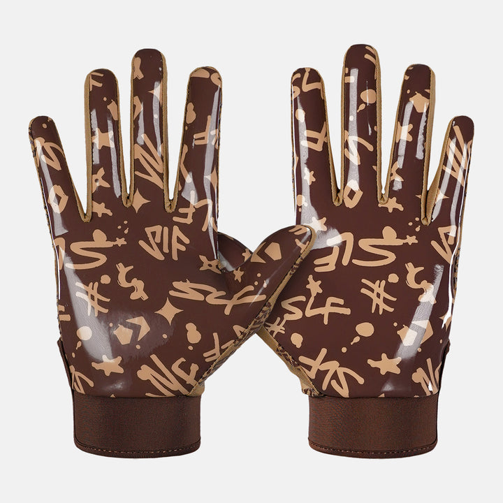 SLF Milan Pattern Sticky Football Receiver Gloves